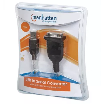 USB-A uz Serial pārveidotāja kabelis Manhattan 205146
