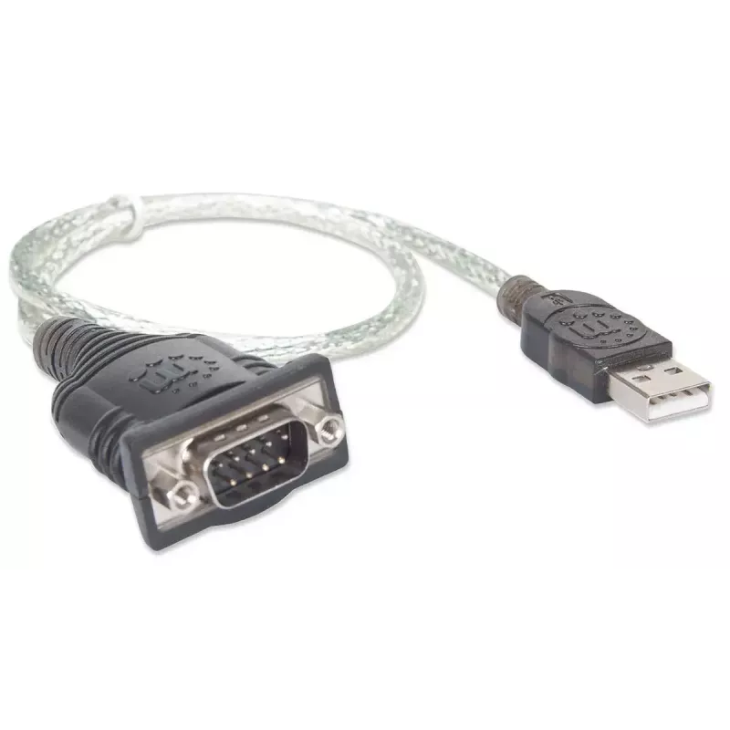 USB-A uz Serial pārveidotāja kabelis Manhattan 205146