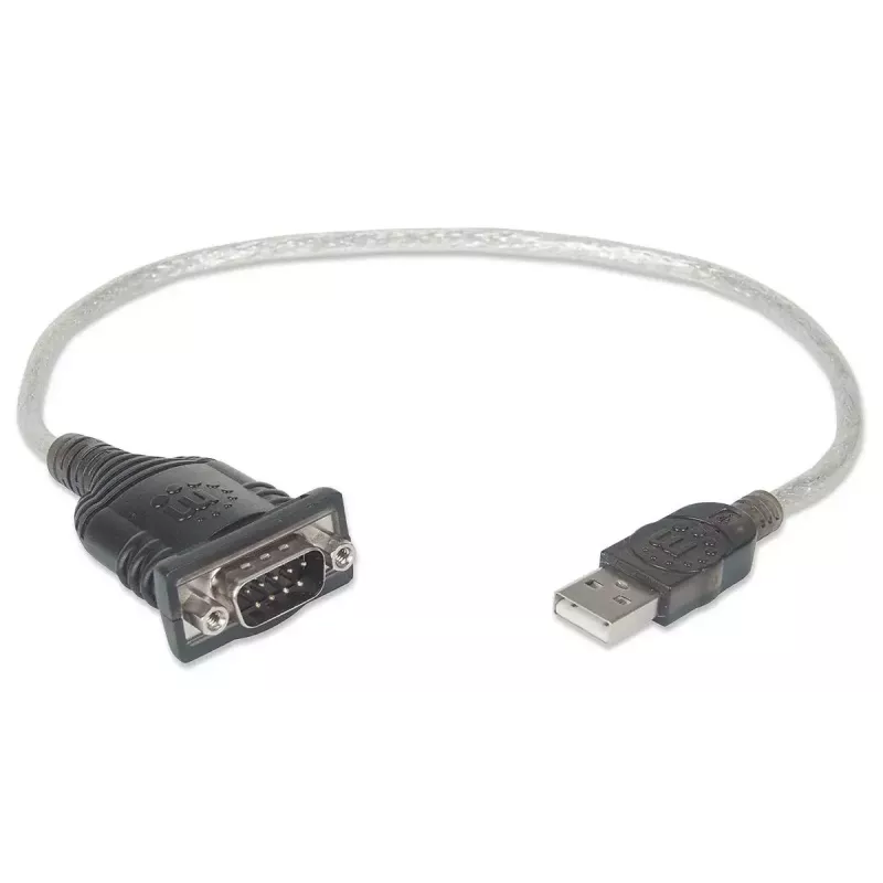 USB-A uz Serial pārveidotāja kabelis Manhattan 205146