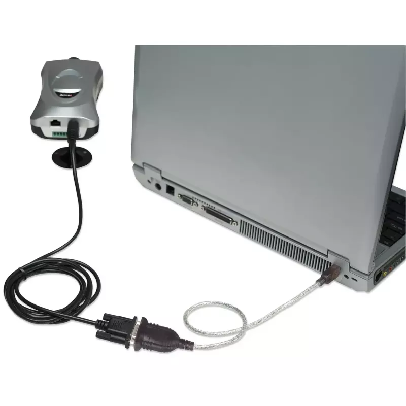 USB-A uz Serial pārveidotāja kabelis Manhattan 205146