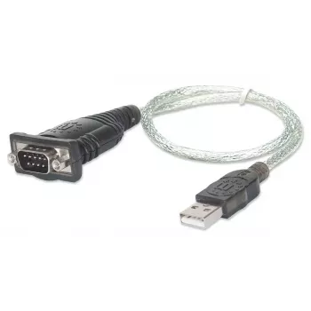 USB-A uz Serial pārveidotāja kabelis Manhattan 205146