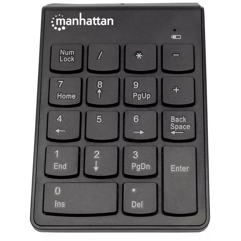 Ciparu tastatūra Manhattan Wireless 178846