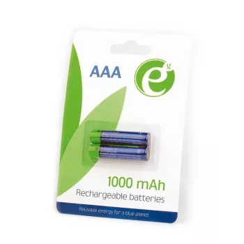 GEMBIRD AAA baterijas Ni-MH uzlādējamas 1000mAh 2 gab.