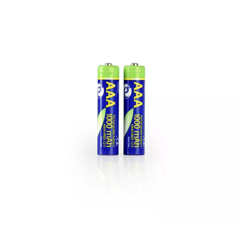 GEMBIRD AAA baterijas Ni-MH uzlādējamas 1000mAh 2 gab.