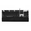 Vadu mehāniskā spēļu tastatūra IBOX AURORA K-4 — QWERTY, 108 taustiņi, regulējams LED fona apgaismojums, ūdensizturīga, USB, 1,6 m kabelis