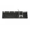 Vadu mehāniskā spēļu tastatūra IBOX AURORA K-4 — QWERTY, 108 taustiņi, regulējams LED fona apgaismojums, ūdensizturīga, USB, 1,6 m kabelis