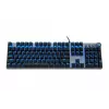 Vadu mehāniskā spēļu tastatūra IBOX AURORA K-4 — QWERTY, 108 taustiņi, regulējams LED fona apgaismojums, ūdensizturīga, USB, 1,6 m kabelis