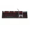 Vadu mehāniskā spēļu tastatūra IBOX AURORA K-4 — QWERTY, 108 taustiņi, regulējams LED fona apgaismojums, ūdensizturīga, USB, 1,6 m kabelis