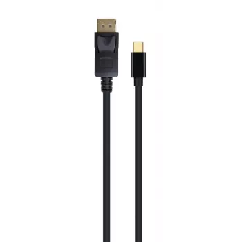 GEMBIRD Mini DisplayPort–DisplayPort digitālās saskarnes kabelis 2,0 m – melns