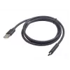 GEMBIRD USB-A 2.0 uz Type-C uzlādes un datu kabelis 1 m
