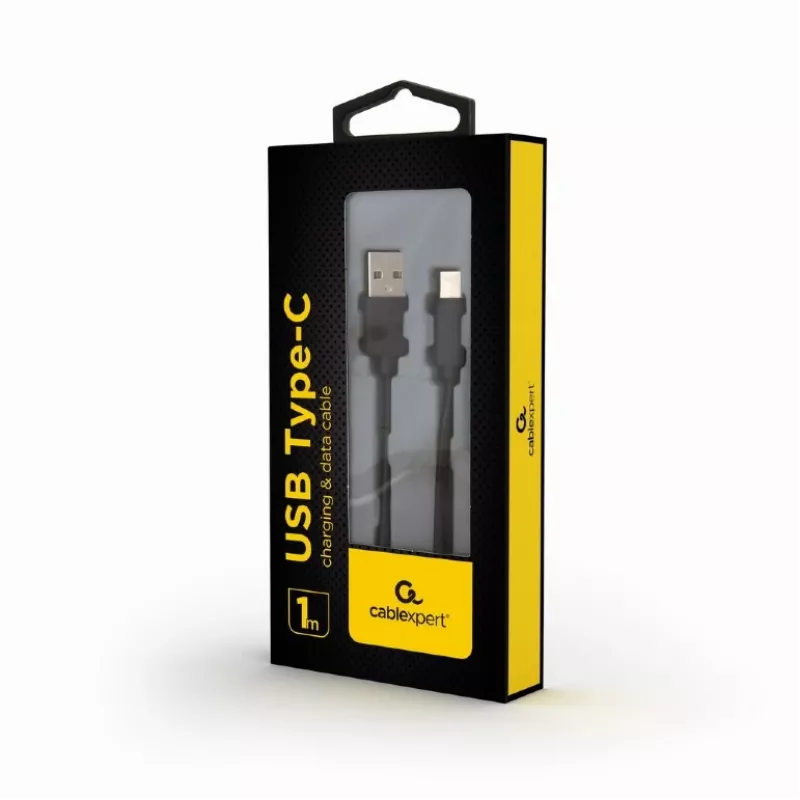 GEMBIRD USB-A 2.0 uz Type-C uzlādes un datu kabelis 1 m