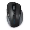 Kensington Pro Fit Mid-Size bezvadu pele, labā roka, optiskā, RF bezvadu, 1600 DPI, melna