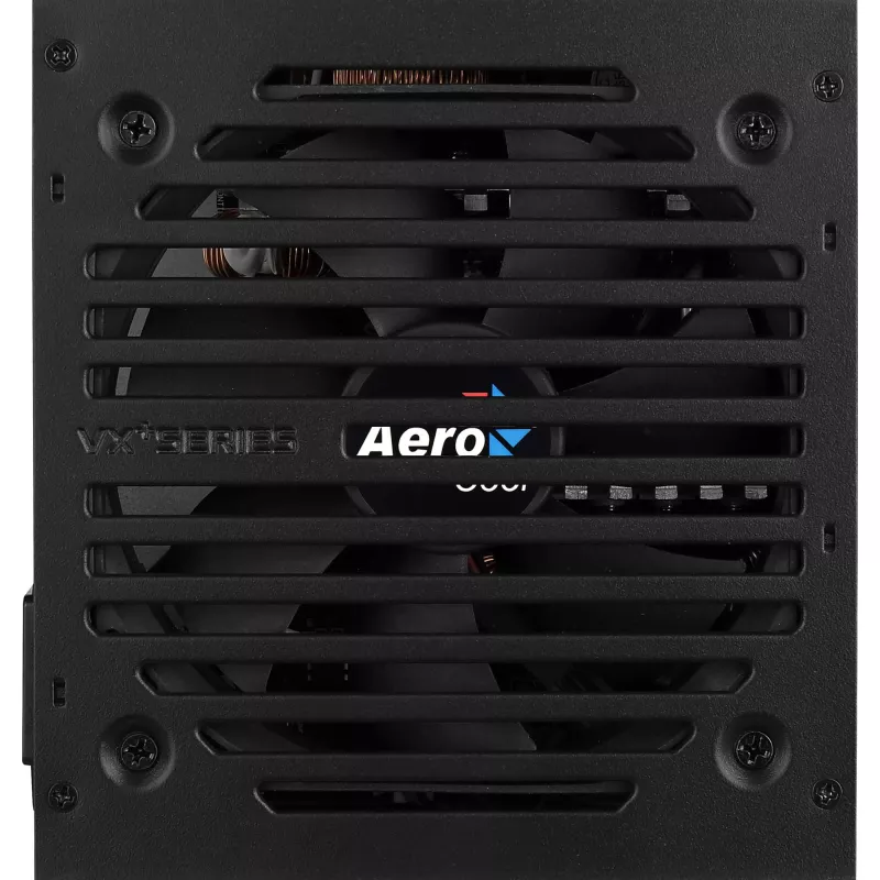 Aerocool VX PLUS 650 barošanas bloks 650 W 20+4 kontaktu ATX ATX Melns