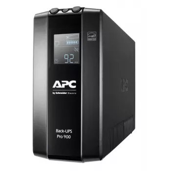 APC Back-UPS PRO BR900MI - 6x C13 izeja, USB, 900VA, līnijas interaktīvs, 0,9 kVA, 540 W, sinusoidāls, 176 V, 294 V