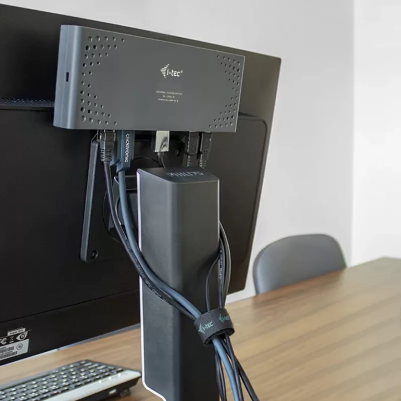 i-tec dokstacijas kronšteins, monitoriem ar VESA stiprinājumu