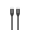 USB-C uz USB-C kabelis Unitek C14059BK — 2 m, 5 A, 20 V, 480 Mbit/s, melns