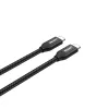USB-C uz USB-C kabelis Unitek C14059BK — 2 m, 5 A, 20 V, 480 Mbit/s, melns