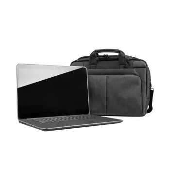 Natec Gazelle NTO-0809 portatīvā datora soma 15,6–16 collu (39,6 cm), ar siksnu pār plecu, melna