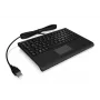 KeySonic ACK-3410 (US) tastatūra Birojs USB ASV angļu Melna