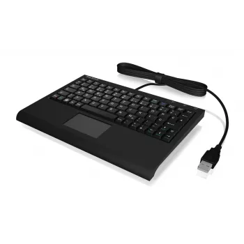 KeySonic ACK-3410 (US) tastatūra Birojs USB ASV angļu Melna