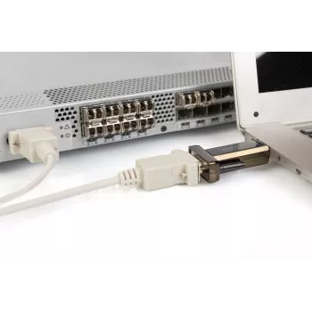 DIGITUS USB 2.0 uz seriālo pārveidotājs, DSUB 9M, iekļauts USB A kabelis 80cm