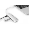 DIGITUS USB-C HUB 4-Port PD 4x USB 3.0, 1x PD Charging, pelēka
