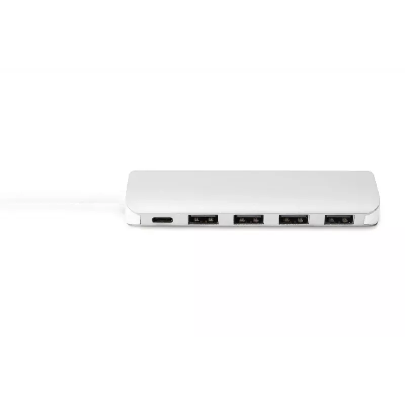 DIGITUS USB-C HUB 4-Port PD 4x USB 3.0, 1x PD Charging, pelēka