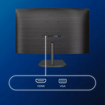 Philips E Line 271E1SCA/00 datora monitors 68,6 cm (27 colli) 1920 x 1080 pikseļi Full HD LCD Melns