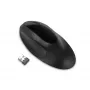 Kensington Pro Fit Ergo bezvadu pele — melna, labā roka, RF bezvadu + Bluetooth, 1600 DPI, melna