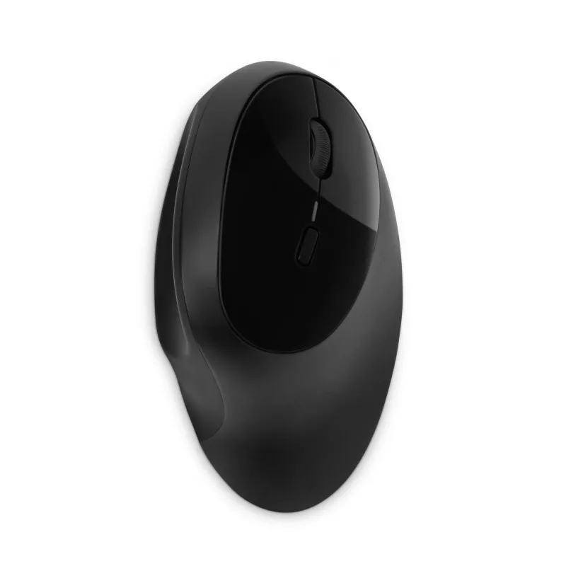 Kensington Pro Fit Ergo bezvadu pele — melna, labā roka, RF bezvadu + Bluetooth, 1600 DPI, melna