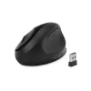 Kensington Pro Fit Ergo bezvadu pele — melna, labā roka, RF bezvadu + Bluetooth, 1600 DPI, melna