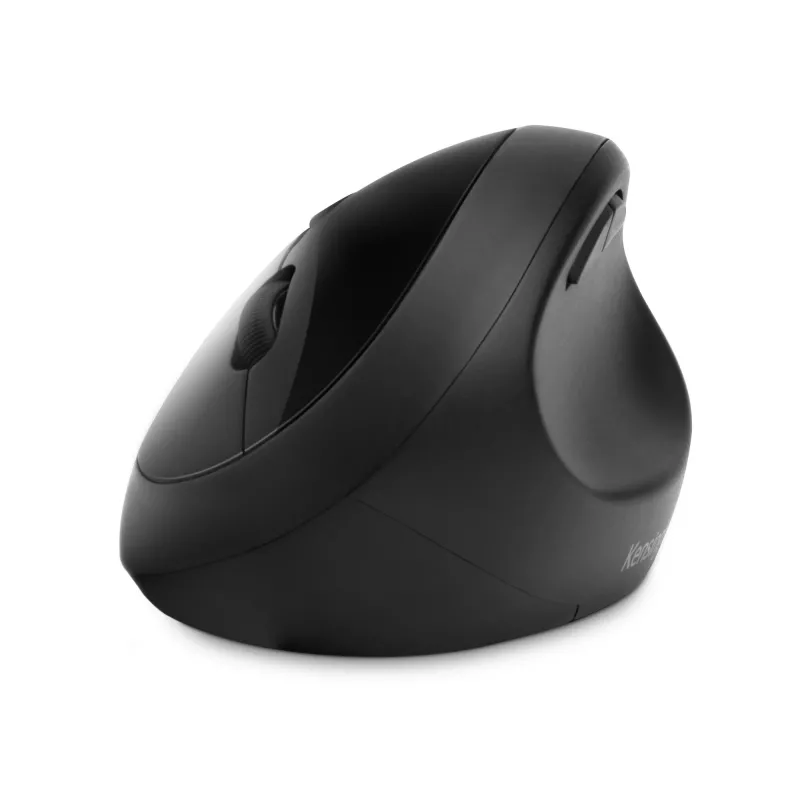 Kensington Pro Fit Ergo bezvadu pele — melna, labā roka, RF bezvadu + Bluetooth, 1600 DPI, melna