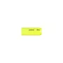 USB zibatmiņa GOODRAM UME2 16 GB, USB 2.0 Type-A, dzeltena, 51×21 mm