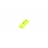 USB zibatmiņa GOODRAM UME2 16 GB, USB 2.0 Type-A, dzeltena, 51×21 mm