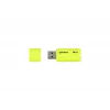 USB zibatmiņa GOODRAM UME2 16 GB, USB 2.0 Type-A, dzeltena, 51×21 mm