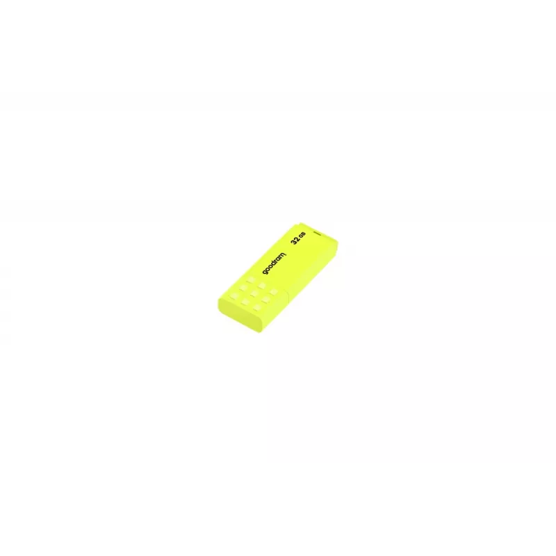USB zibatmiņa GOODRAM UME2 32 GB USB Type-A 2.0, lasīšana 20 MB/s, rakstīšana 5 MB/s, dzeltena