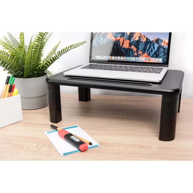 DIGITUS regulējams galda monitora pacēlājs 400x280x143mm; maks. slodze līdz 10 kg