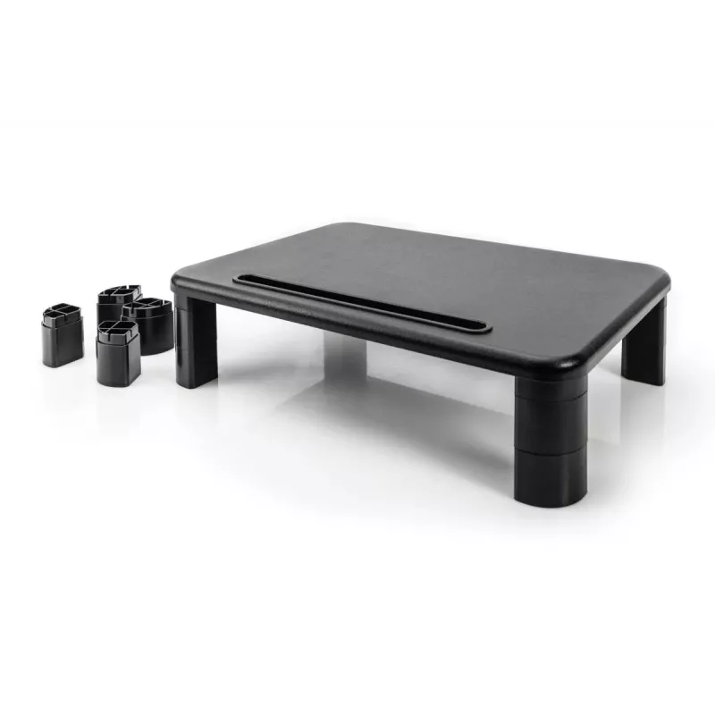 DIGITUS regulējams galda monitora pacēlājs 400x280x143mm; maks. slodze līdz 10 kg