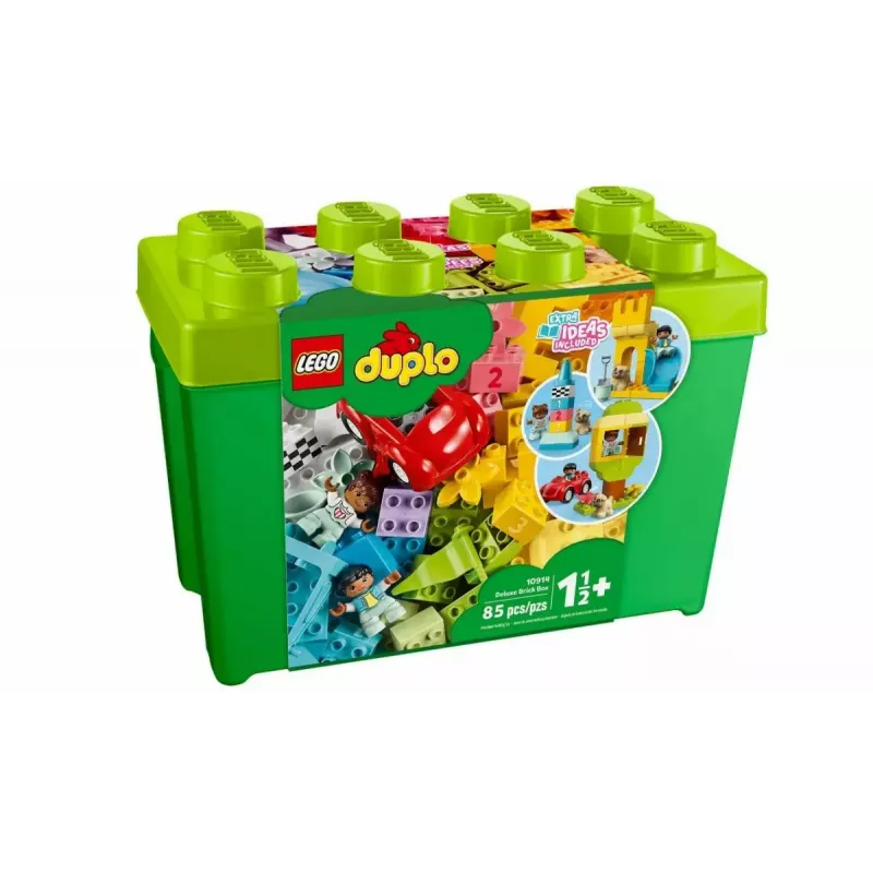 LEGO DUPLO 10914 ķieģeļu kaste — 65 detaļu konstruēšanas komplekts mazuļiem no 1,5 gadu vecuma