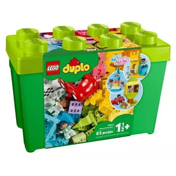 LEGO DUPLO 10914 ķieģeļu kaste — 65 detaļu konstruēšanas komplekts mazuļiem no 1,5 gadu vecuma