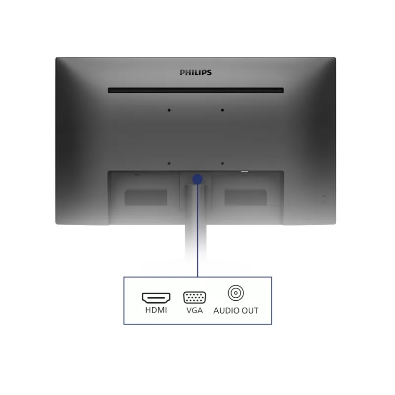 Philips V Line 221V8A/00 datora monitors 54,6 cm (21,5 collu) 1920 x 1080 pikseļi Full HD LED Melns