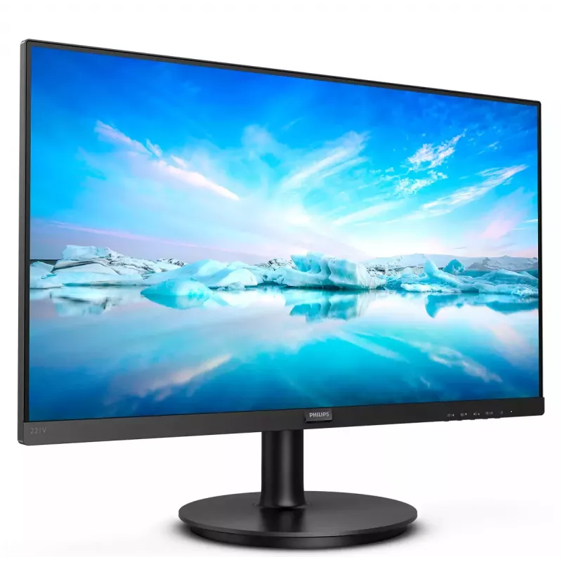 Philips V Line 221V8A/00 datora monitors 54,6 cm (21,5 collu) 1920 x 1080 pikseļi Full HD LED Melns