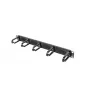 Birstes panelis LANBERG AK-1203-B — 19 collu 1U metāla kabeļu organizators, melns