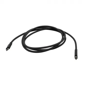 i-tec Thunderbolt 3 – klases kabelis, 40 Gbps, 100 W strāvas padeve, saderīgs ar USB-C, 150 cm