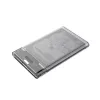 Unitek HDD/SSD korpuss S1103A Caurspīdīgs, paredzēts 2,5 collu SATA III diskdziņiem, USB 3.1 Gen 1 (Micro-USB B)
