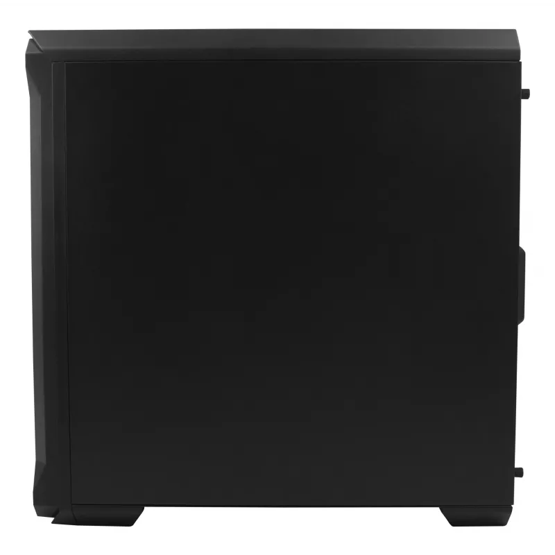 GENESIS Irid 503 ARGB Micro Tower Melns, Caurspīdīgs