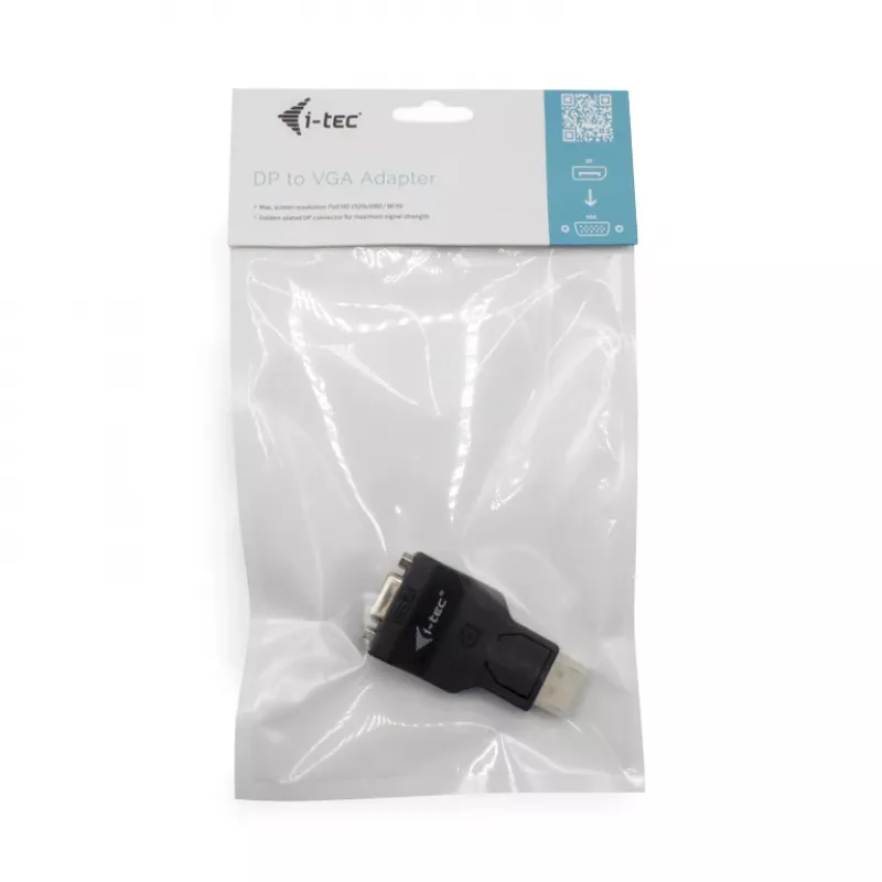 Adapteris DisplayPort uz VGA, i-tec DP2VGAADA