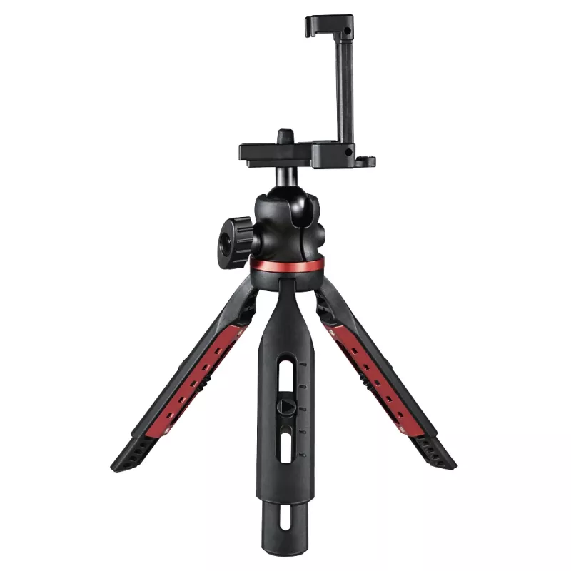 Hama Solid statīvs viedtālrunim/planšetdatoram 3 kājas(-u) melna, sarkana