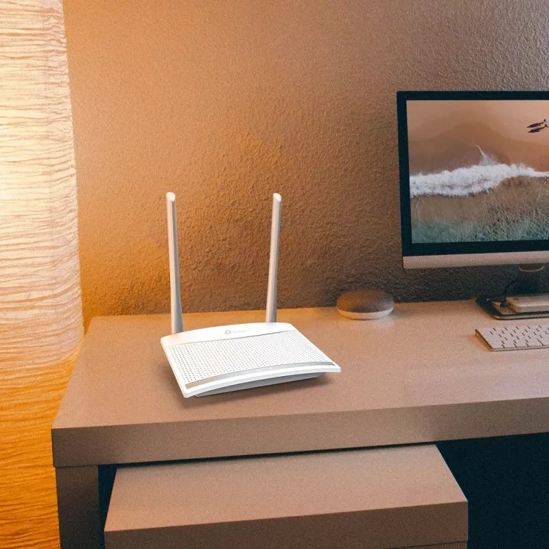 TP-Link TL-WR820N bezvadu maršrutētājs Fast Ethernet vienas joslas (2,4 GHz) balts