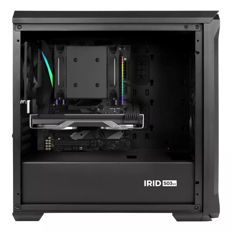 GENESIS Irid 503 Micro Tower Melns